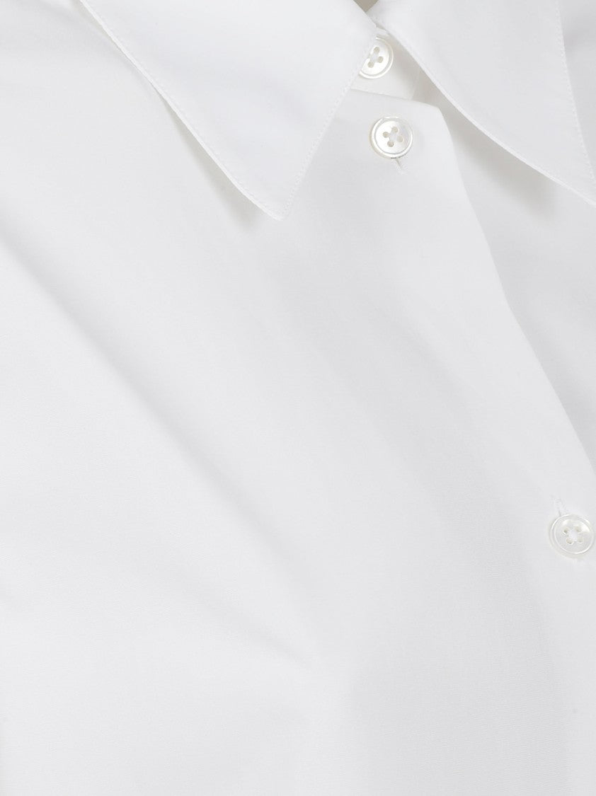 Jil Sander Minimalist Cotton Shirt With Button Closure