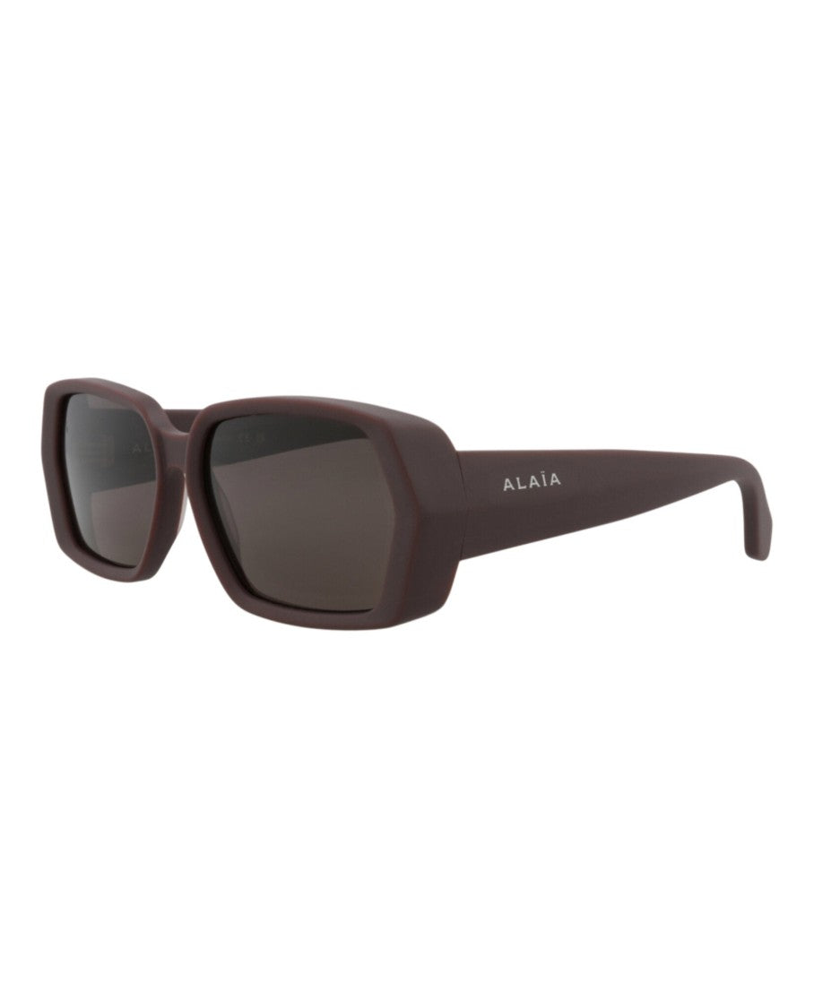 Alaïa Square-Frame Recycled Acetate Sunglasses