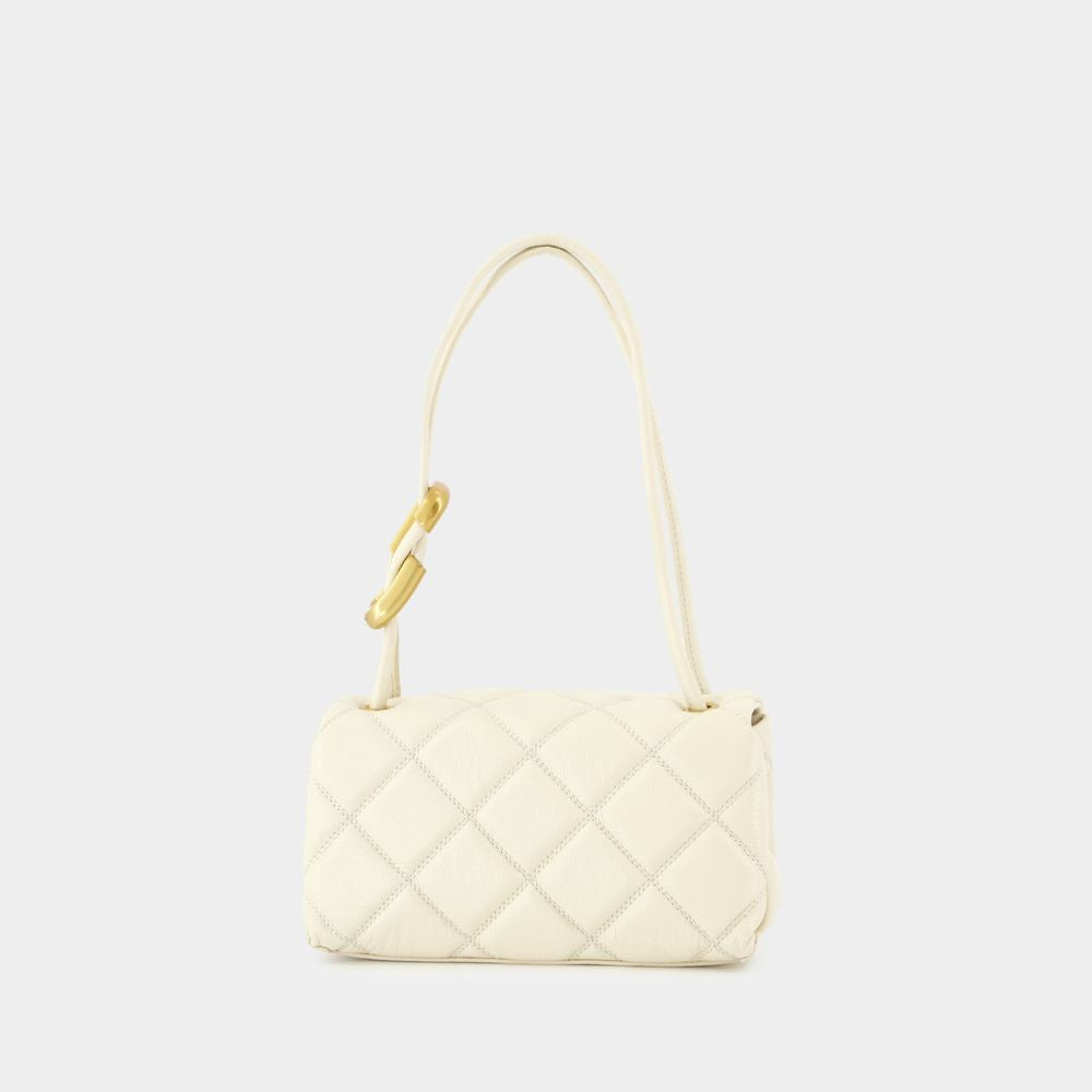 Marc Jacobs The Mini Dual Chain Shoulder Bag - Leather - White