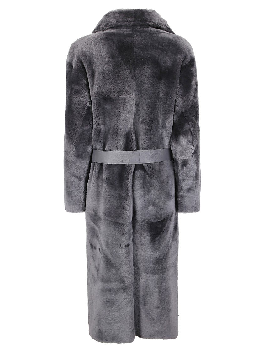 1972 Desa Reversible Shearling Robe Coat