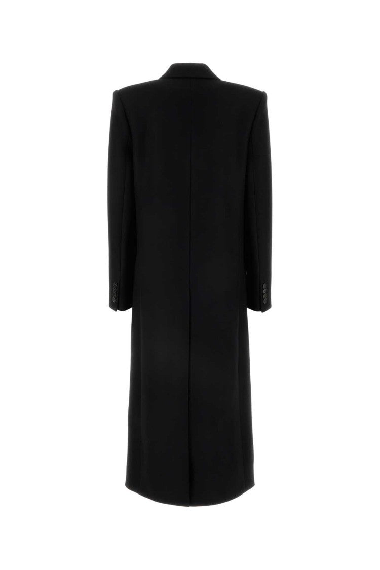 Stella Mccartney Black Wool Coat