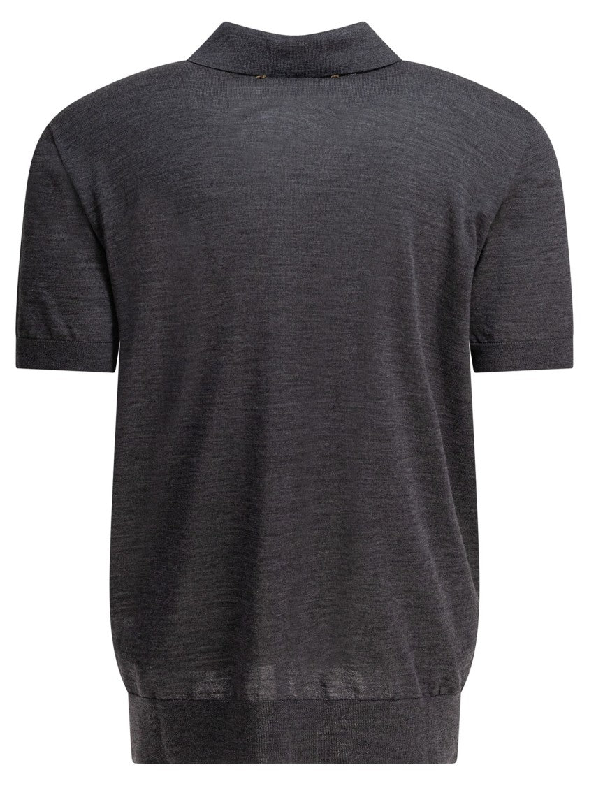 Golden Goose Merino Wool Polo Shirt