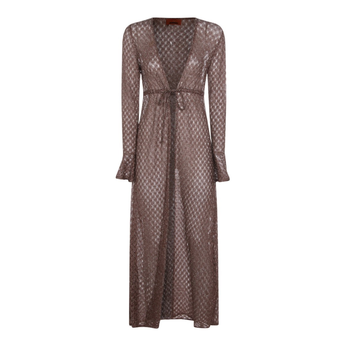 Missoni Textured Knit Dress With Fitted Silhouette