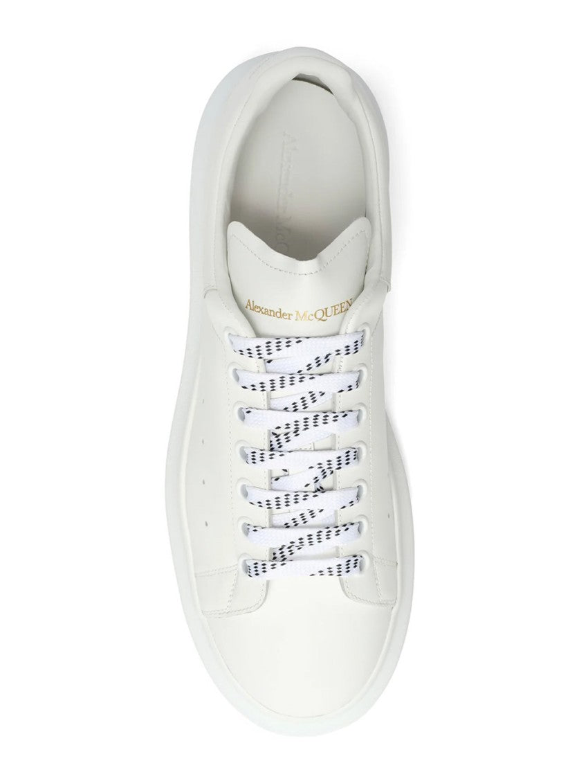 Alexander Mcqueen White Leather Sneakers
