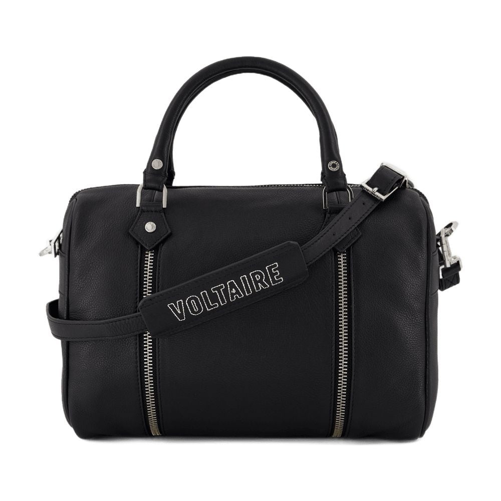 Zadig & Voltaire Sunny Medium Handbag - Leather - Black