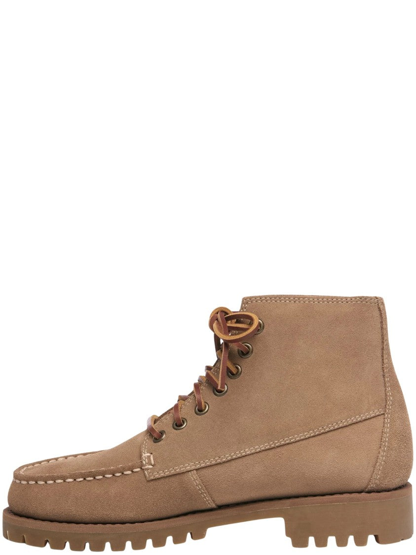 Sebago Moccasin-Style Rugged Sole Suede Ankle Boots
