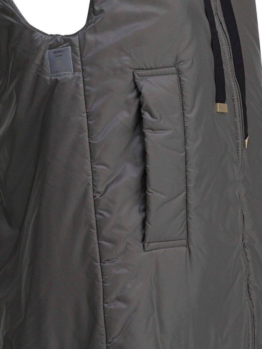 Max Mara Sleeveless Padded Jacket With High Collar
