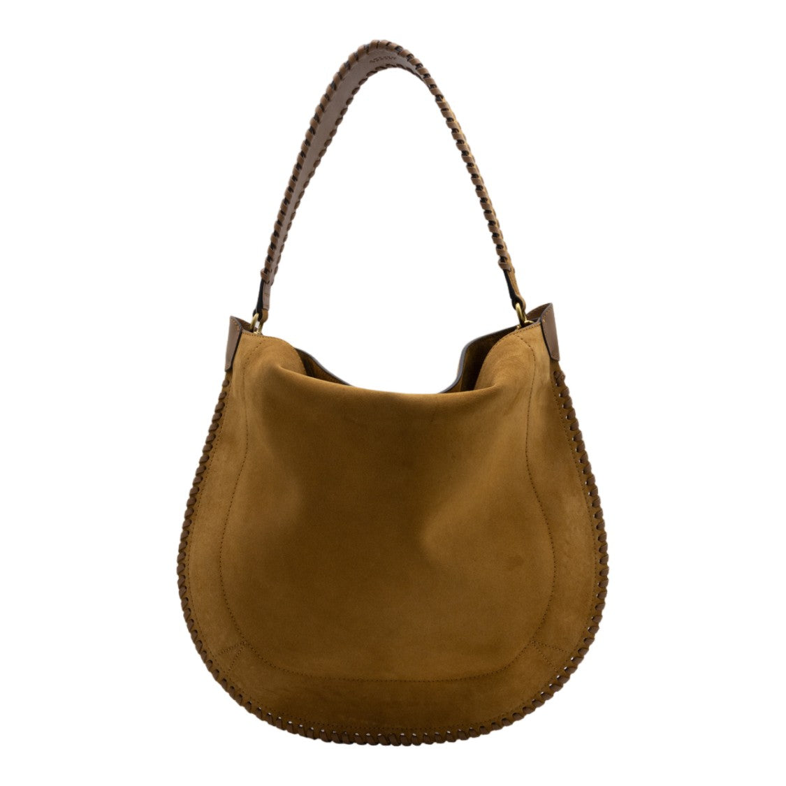 Isabel Marant Suede Shoulder Bag With Braided Detailing