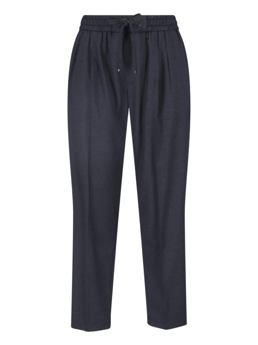 Dolce & Gabbana Relaxed-Fit Elastic Waistband Chino Trousers