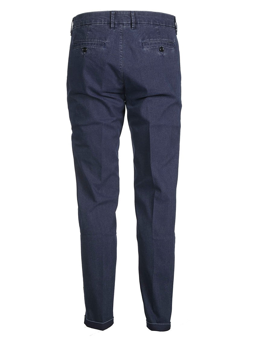 Fay Cotton-Blend Slim Fit Pants