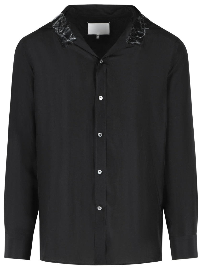 Maison Margiela Black Silk Shirt