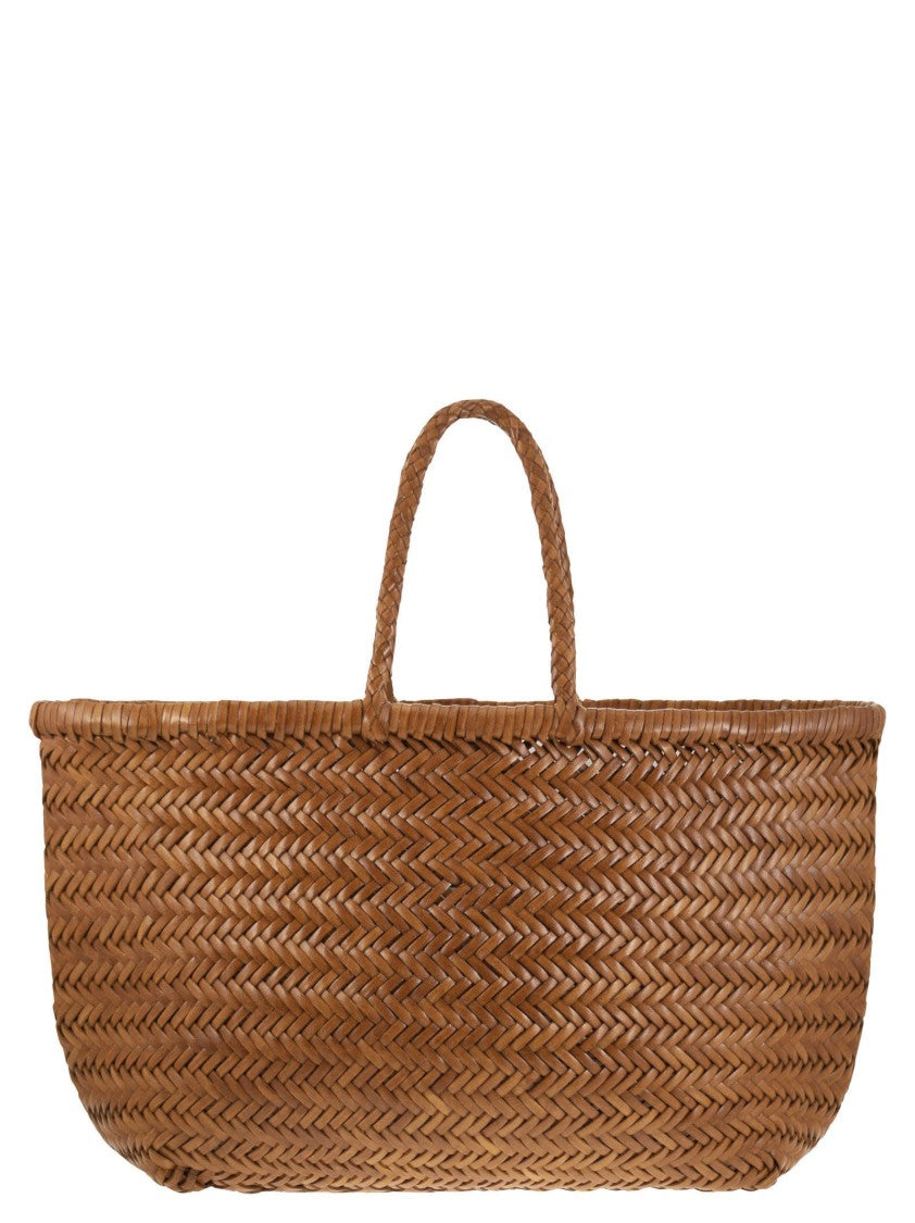 Dragon Triple Jump Big - Woven Leather Bag