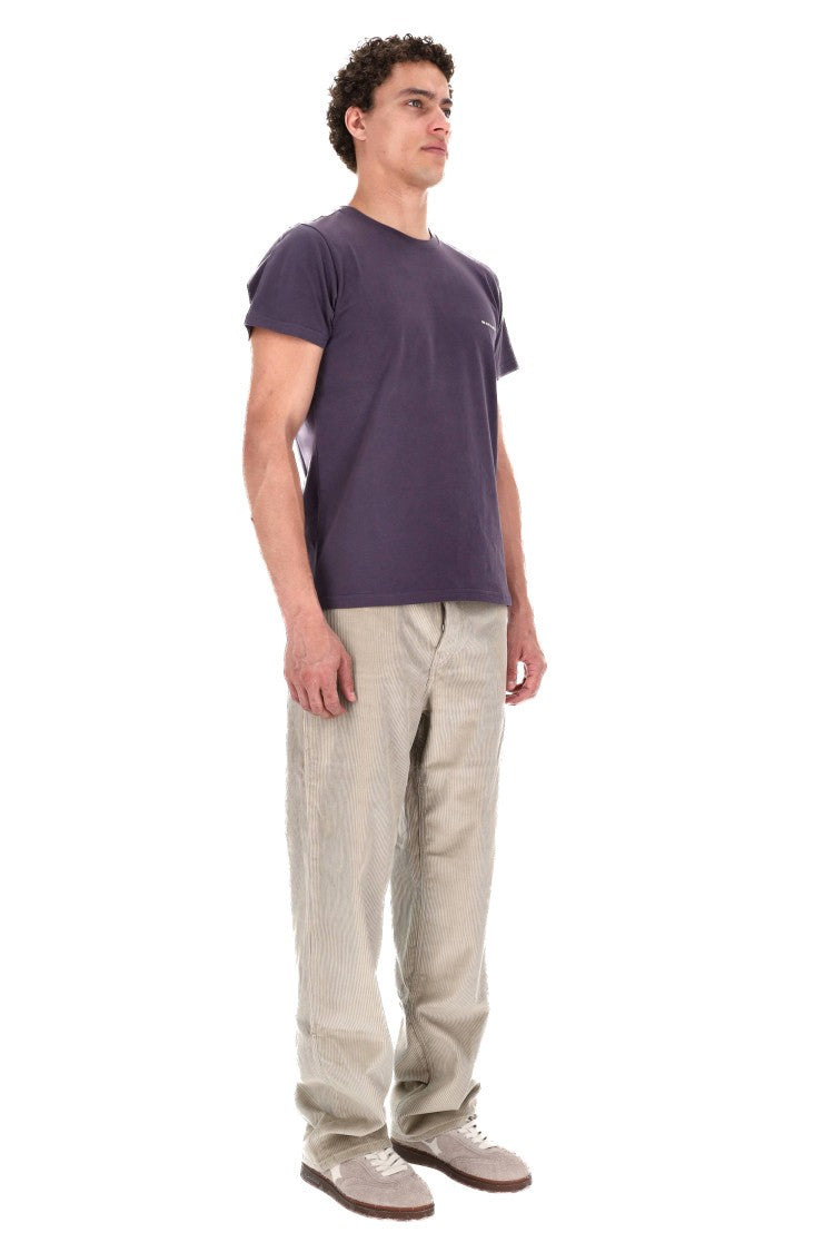 Isabel Marant Zafferh Model Cotton Logo T-Shirt
