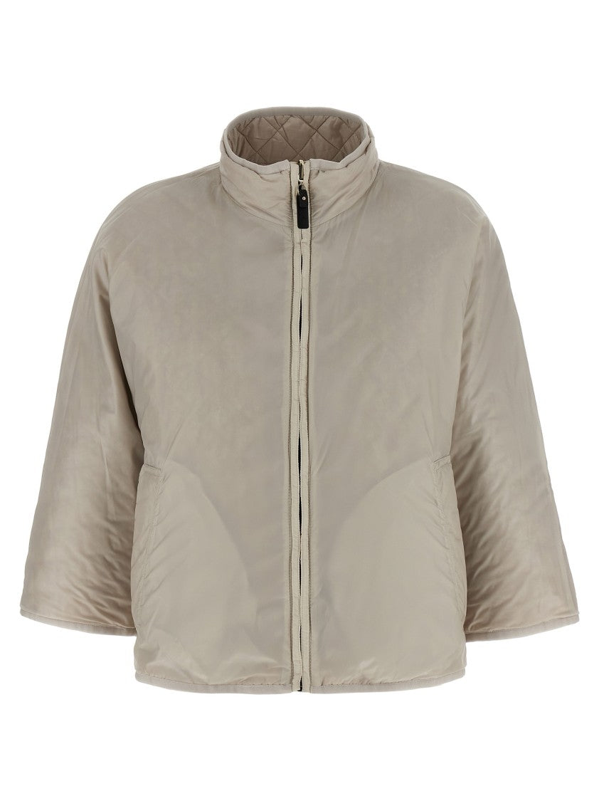 Max Mara 'Delfina' Reversible Hood