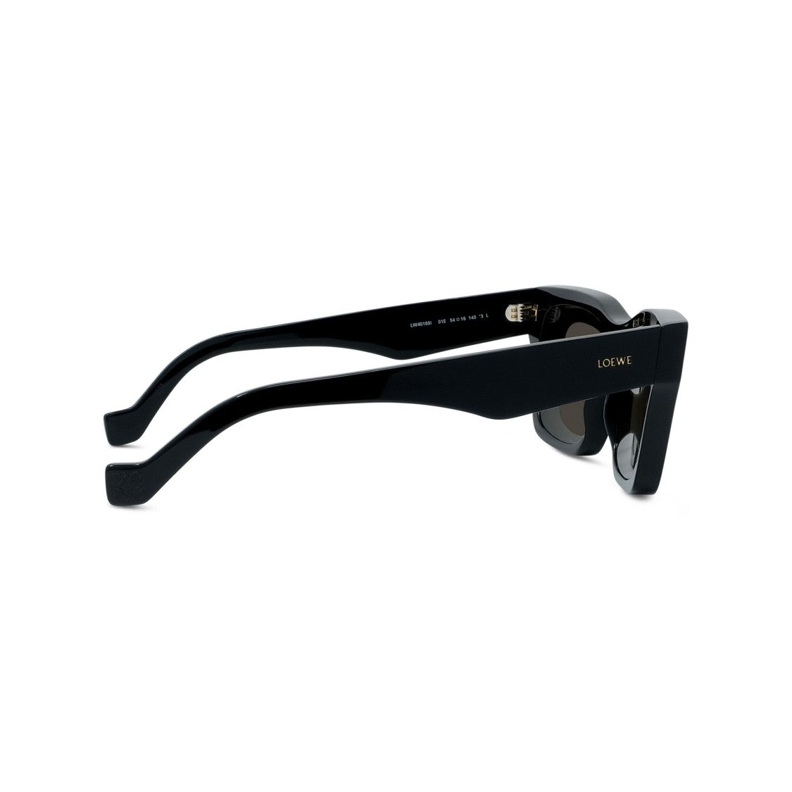 Loewe Lw40169i Bold Rectangular Acetate Sunglasses