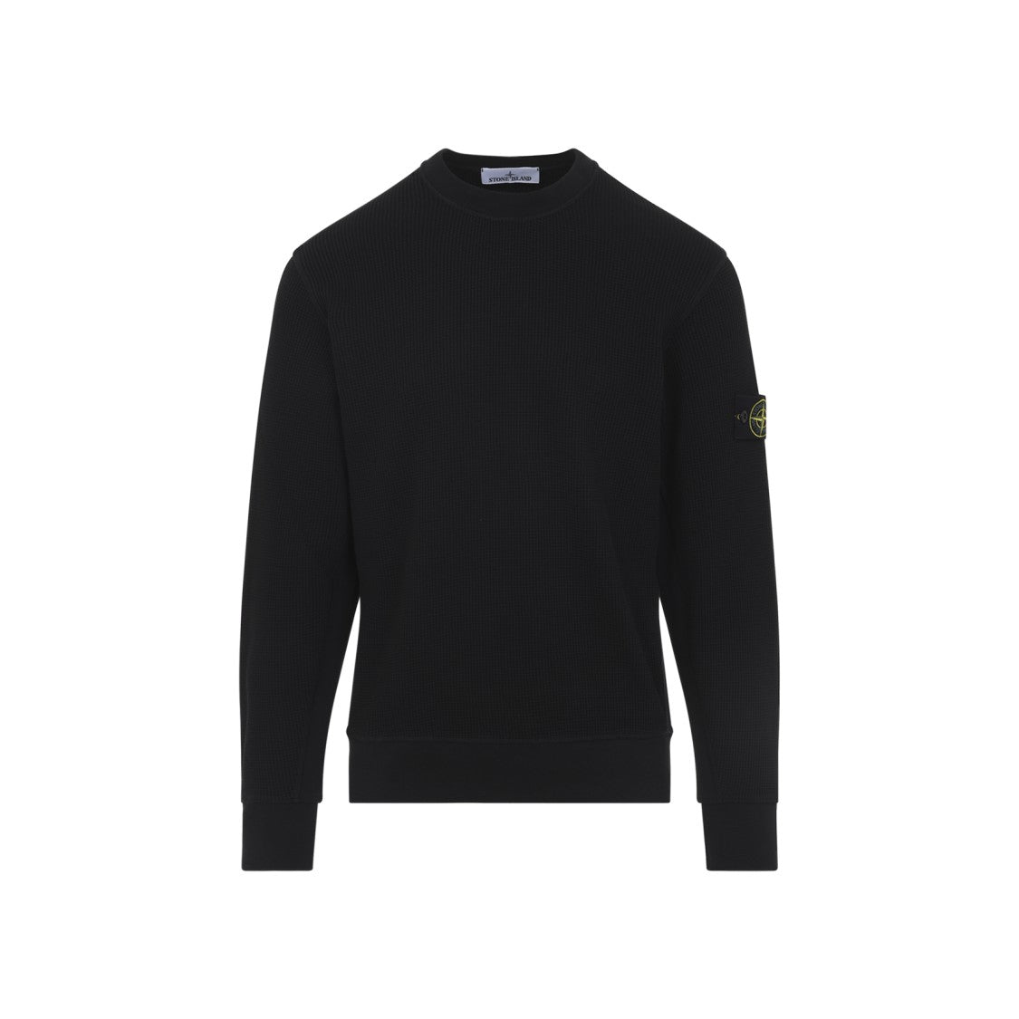 Stone Island Black Cotton Sweatshirt