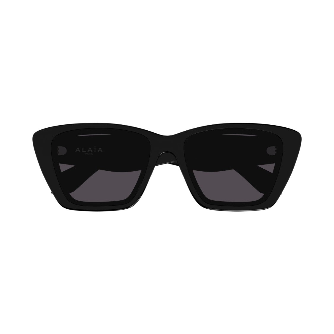 Azzedine Alaïa Aa0070s Oversized Square Frame Sunglasses In Glossy Black