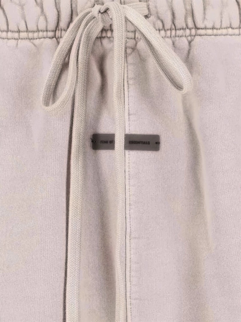 Fear Of God Wide-Leg Cotton Joggers With Elegant Script Logo