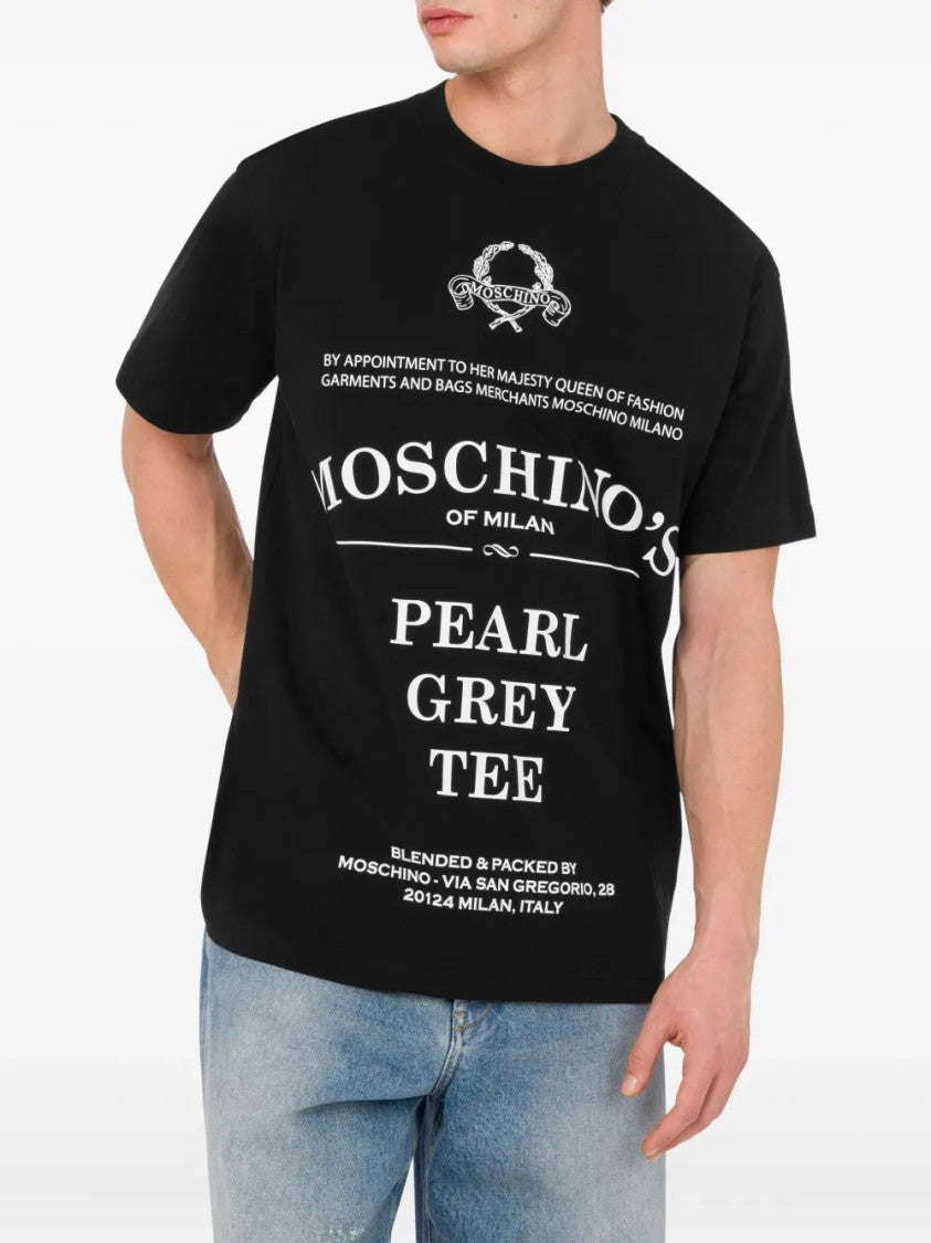 Moschino Neutrals T-Shirt With Classic Fit