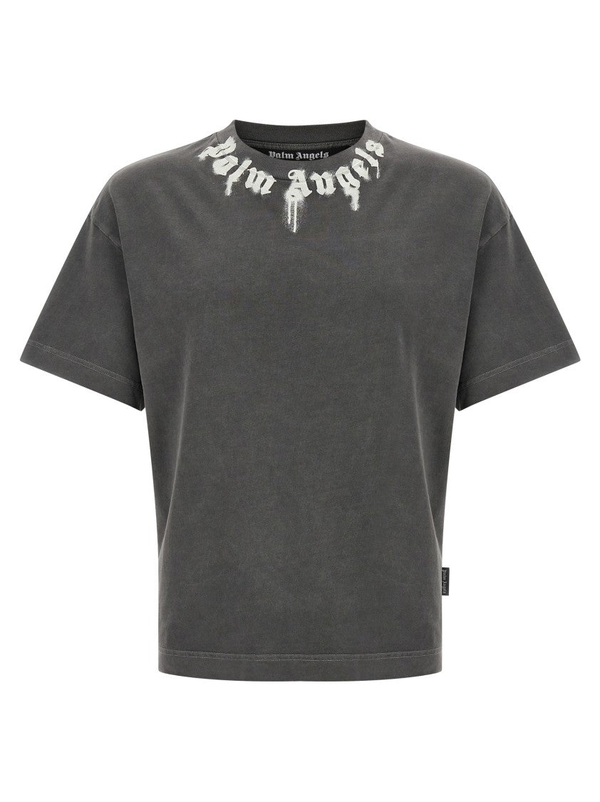 Palm Angels Logo Print T-Shirt
