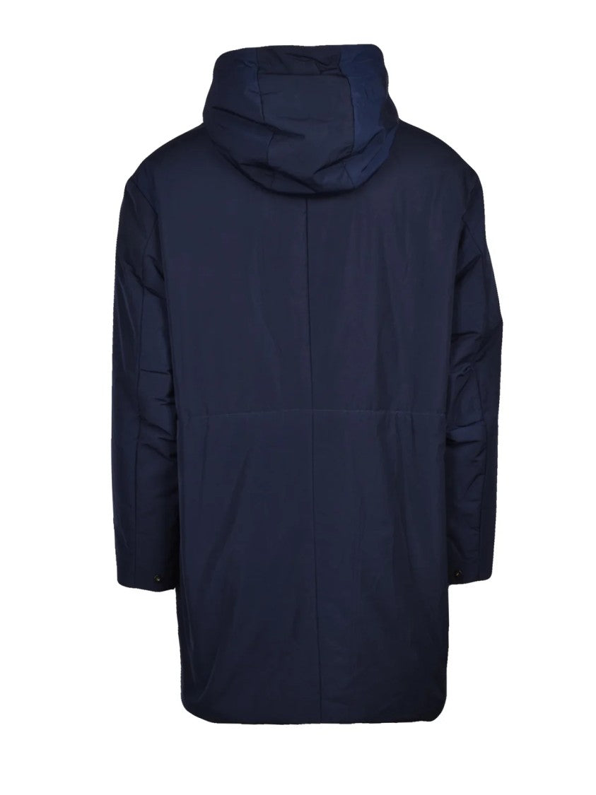 Hevo Hevo Itria Padded Overcoat With Structured Silhouette And Practical Features