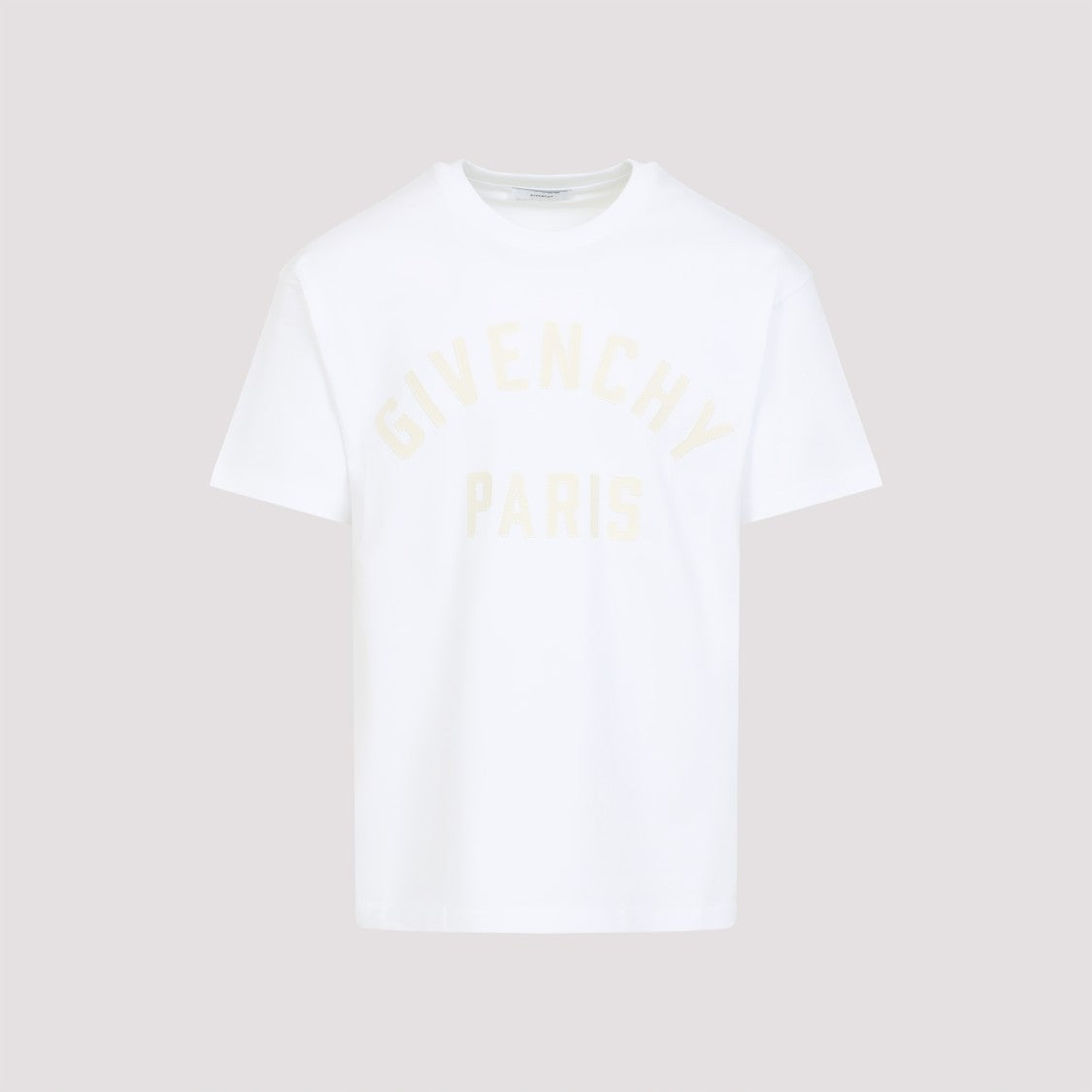 Givenchy White Logo Cotton T-Shirt