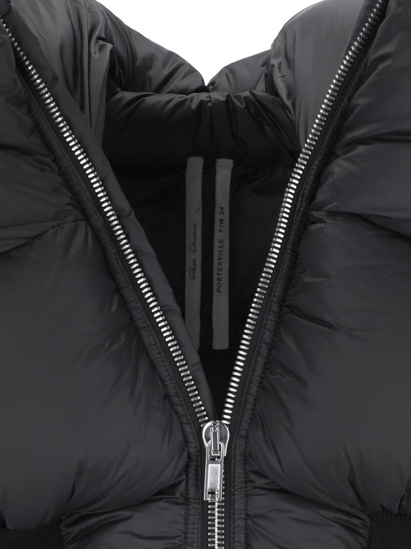 Rick Owens Mini Horus Puffer Jacket – Black