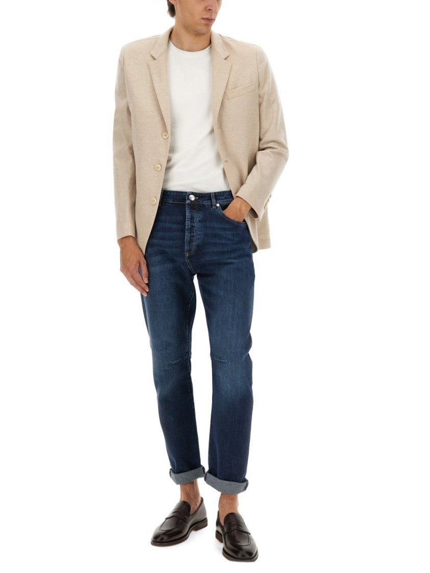 Brunello Cucinelli Cashmere Jersey Jacket