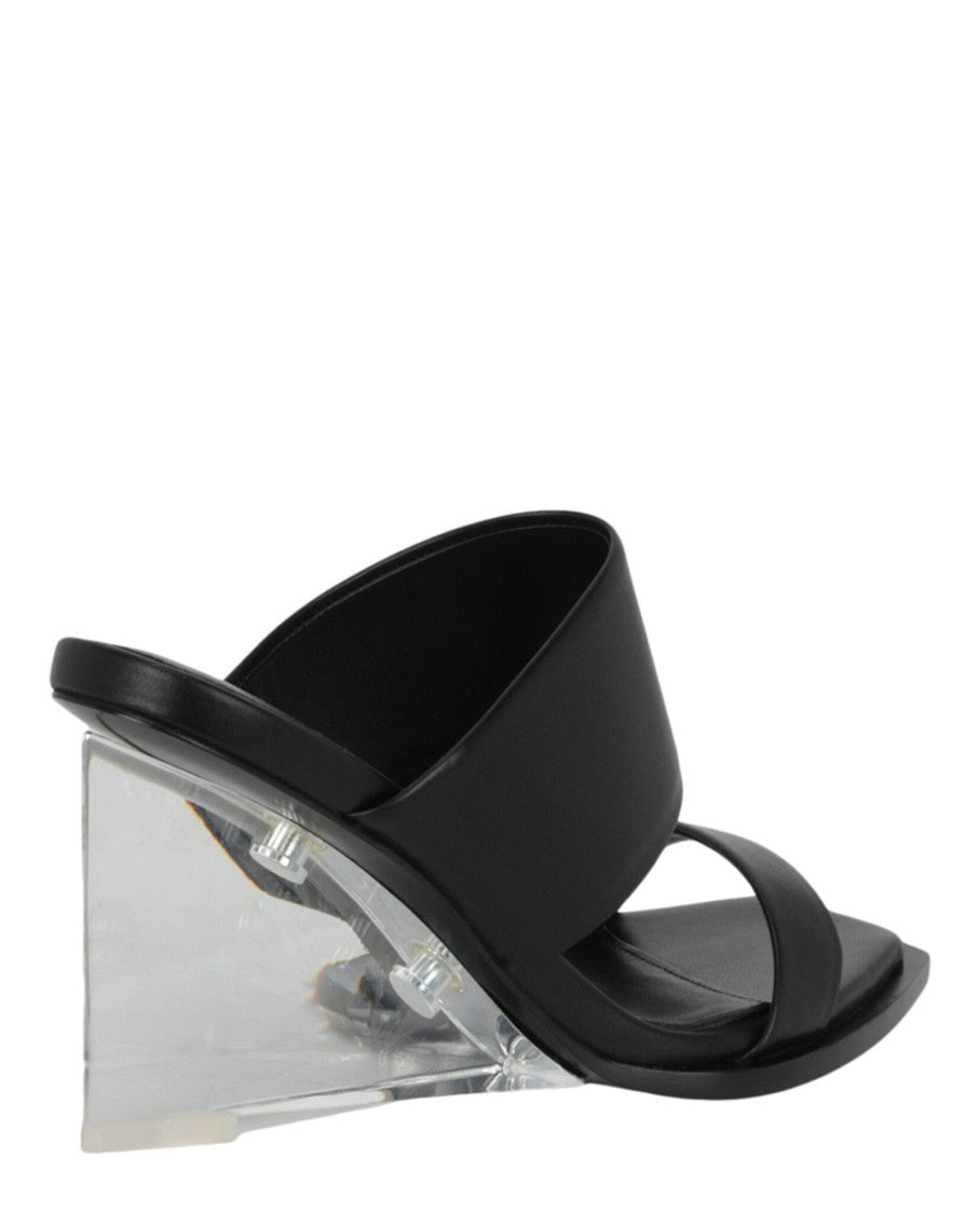 Alexander Mcqueen Shard Leather Sandals