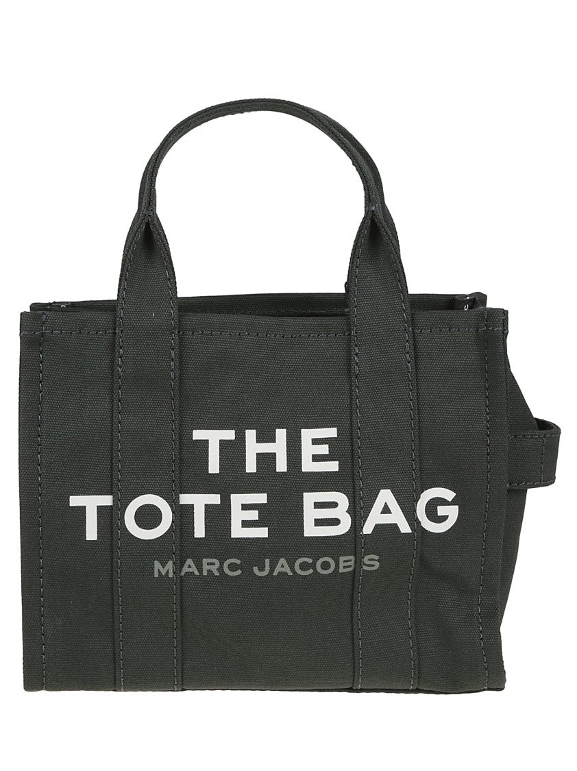 Marc Jacobs Compact Beige Cotton Tote With Dual Handles