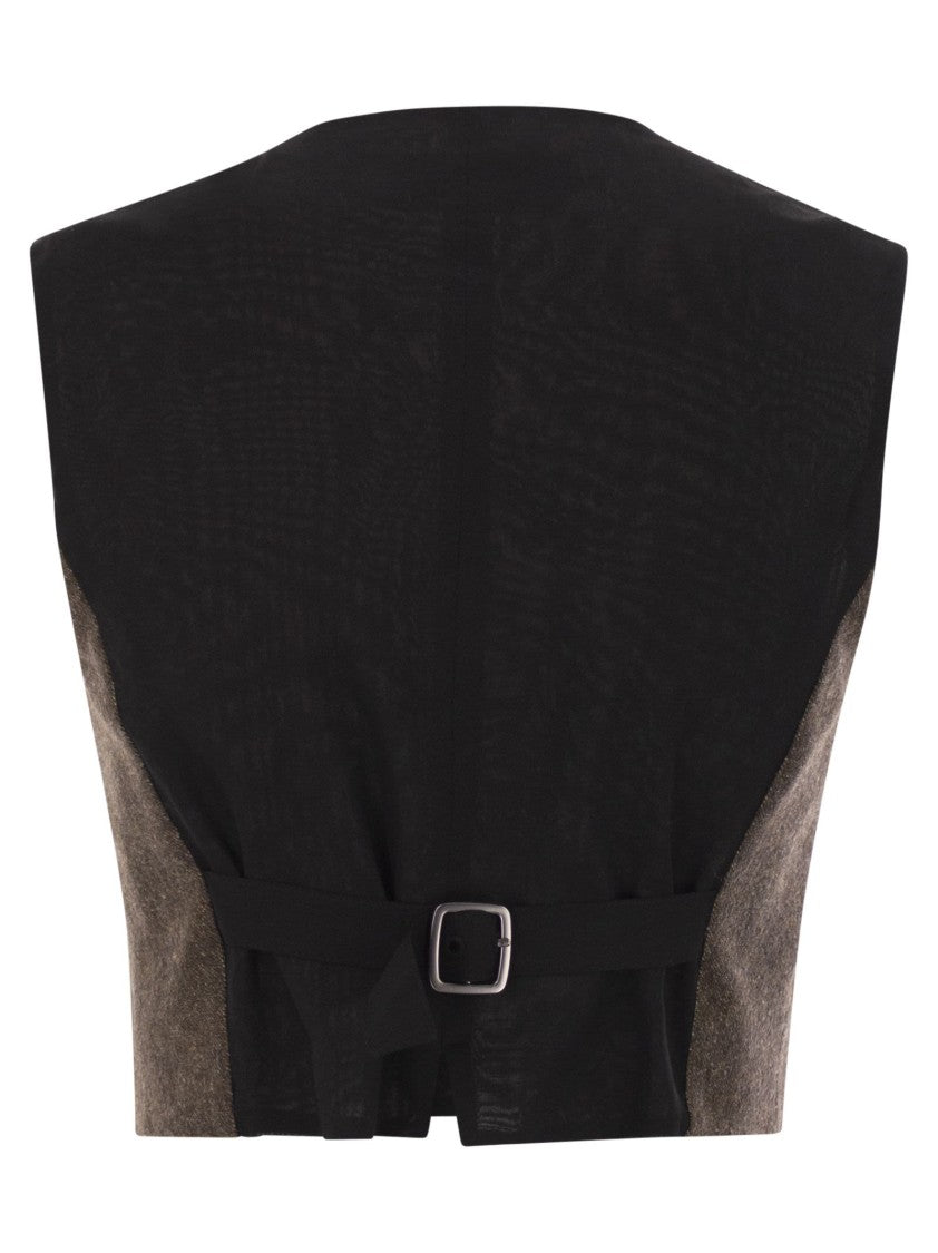 Max Mara Bikini1234 - Wool Felt Waistcoat