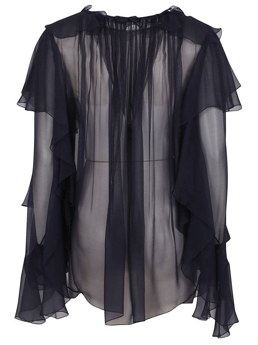 Alberta Ferretti Chiffon Shirt