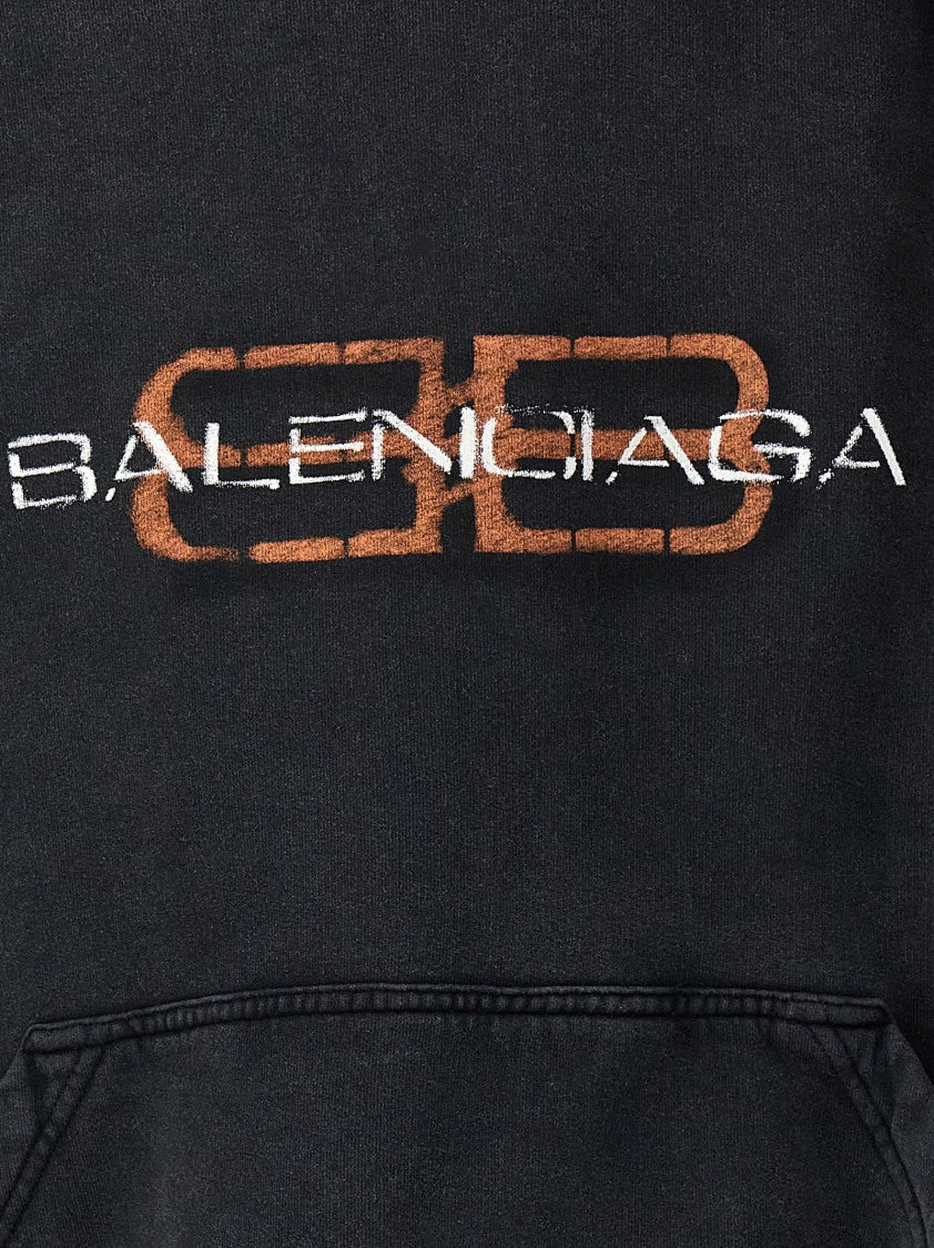 Balenciaga Printed Hoodie