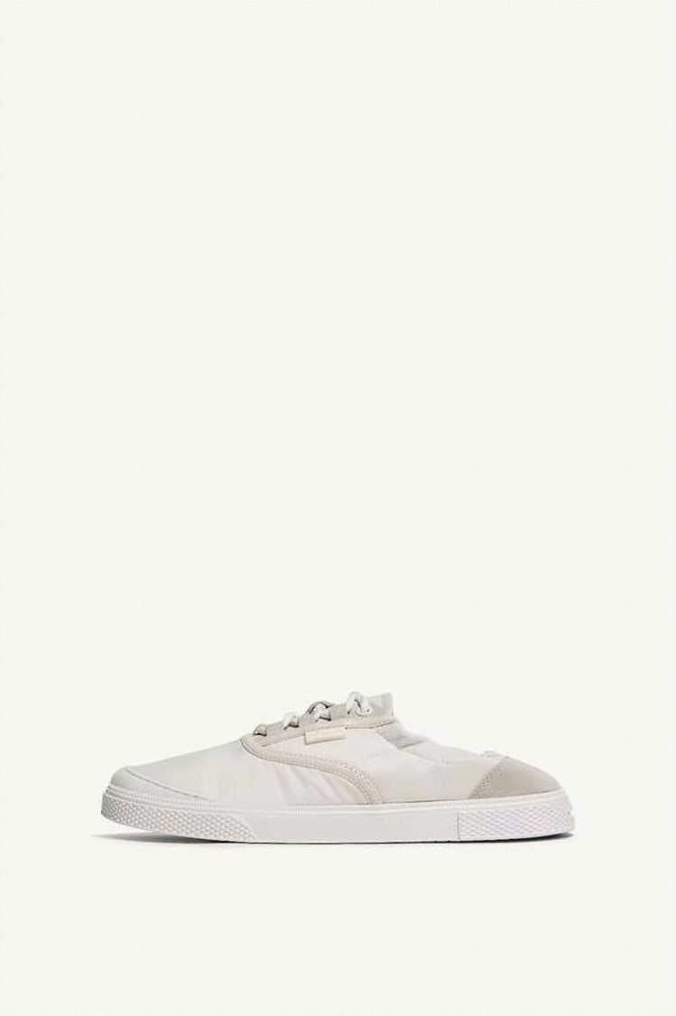 Moncler Slip-On Sneakers With Nylon Upper And Rubber Sole