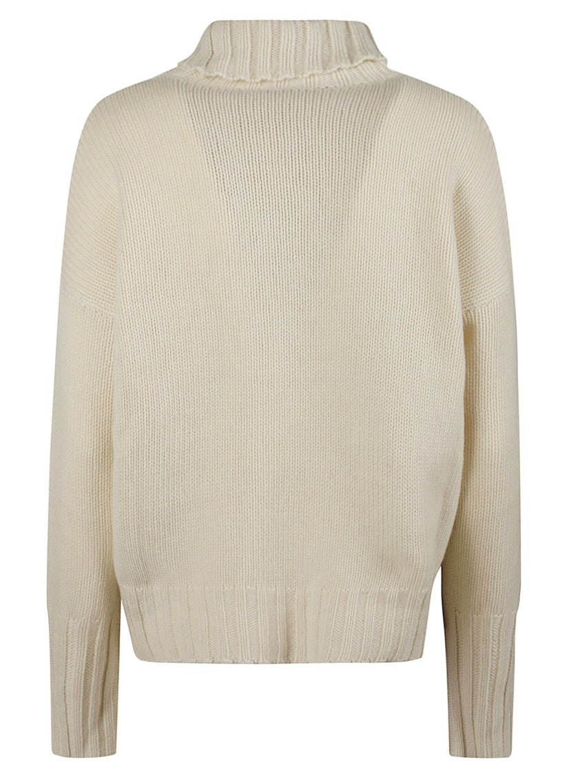 Aragona Finely Knit Cashmere Turtleneck Sweater