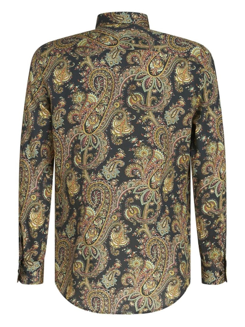 Etro Intricate Paisley Pattern Long Sleeve Etro Shirt