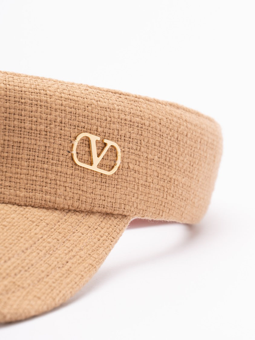 Valentino Garavani `Vlogo Signature` Visor