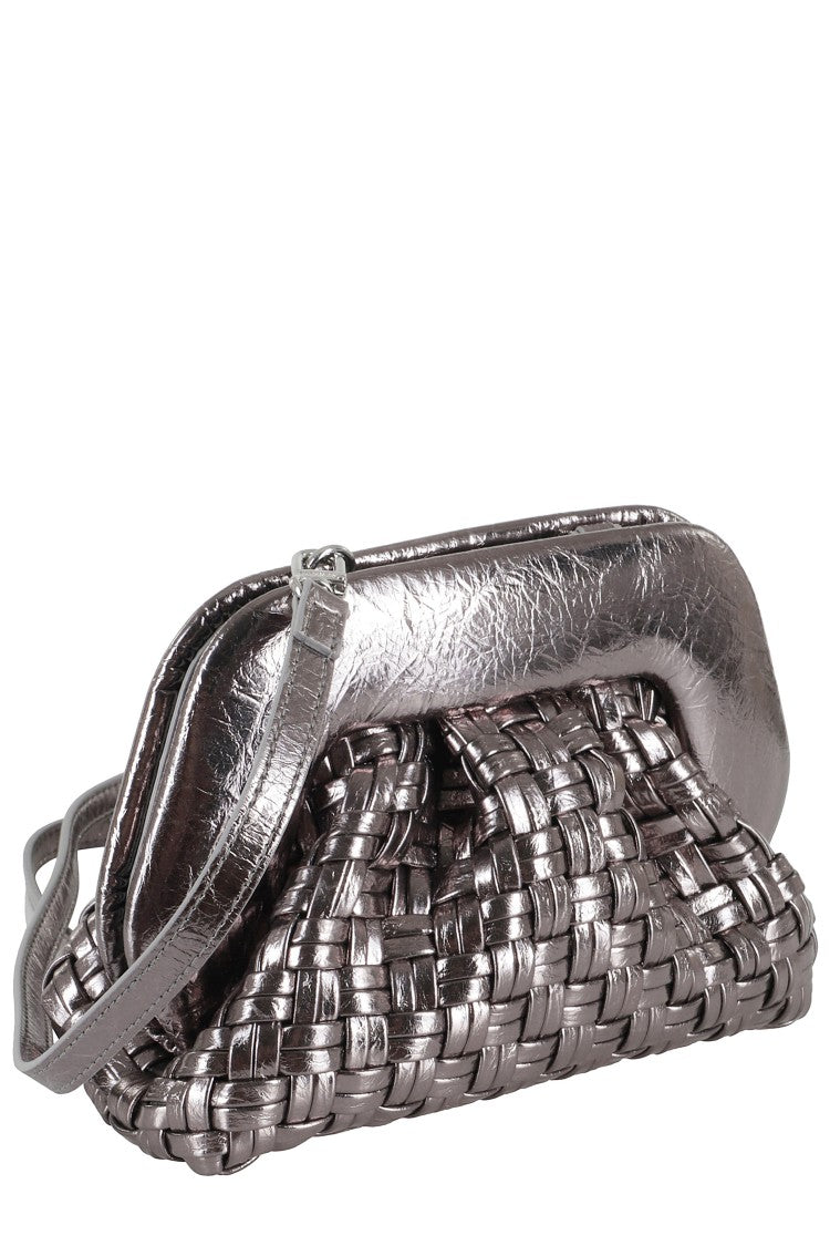 Themoirè Geo Micro Bag With Woven Pattern