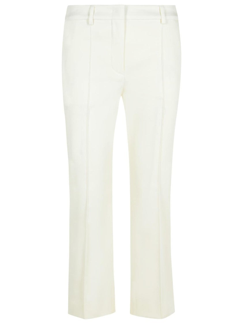 Sportmax Etna' White Cotton Pants