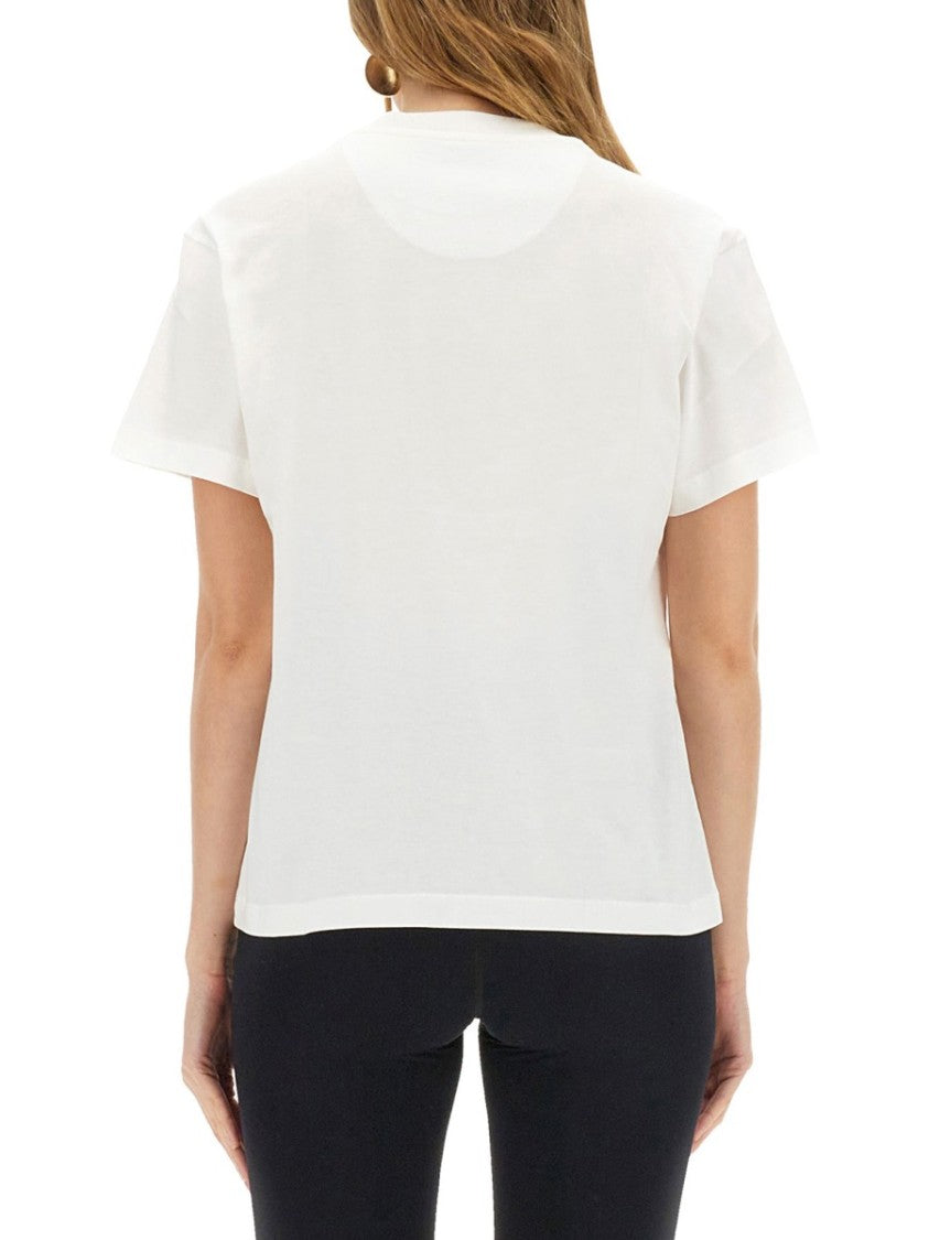 Jil Sander Regular Fit Cotton Crewneck T-Shirt