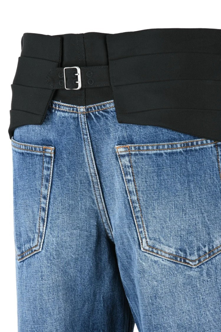 Stella Mccartney Wide Leg Jeans - Black/Blue