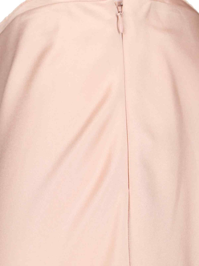 Ami Paris Midi Skirt – Pink