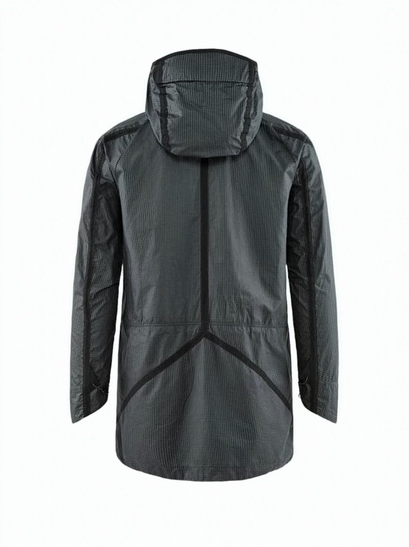 Klattermusen Pinstripe Design Klattermusen Jacket With Hood And Adjustable Cuffs