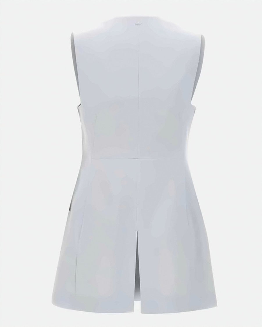 Boss Julinial Viscose Crepe Viscose Tailored Vest