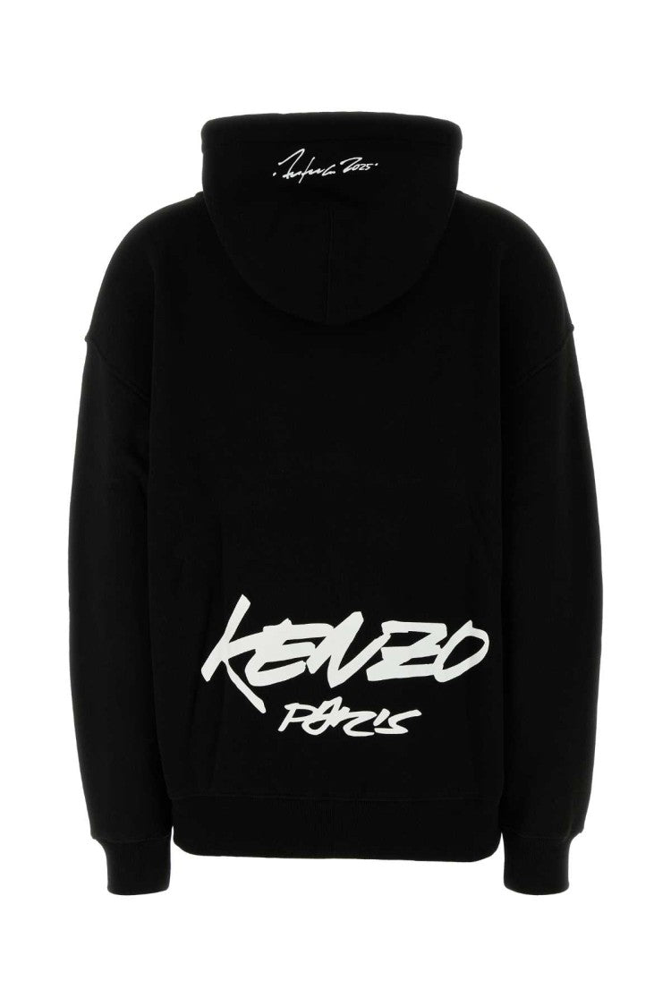 Kenzo Black Cotton Sweatshirt