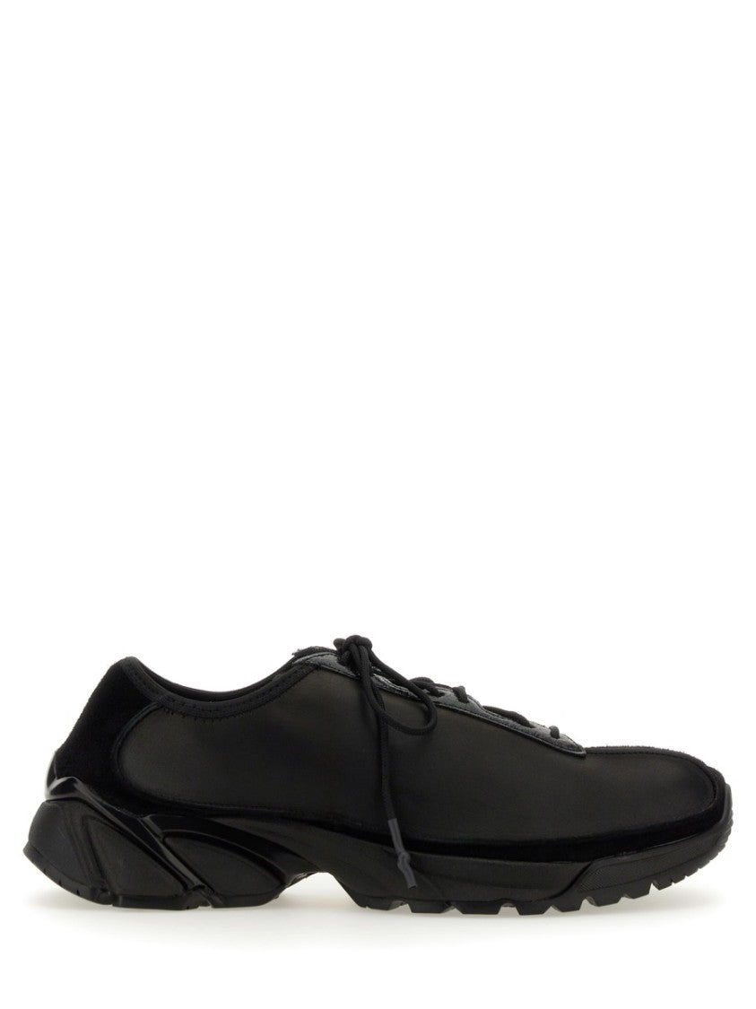 Our Legacy Black Klove Low-Profile Leather Sneakers