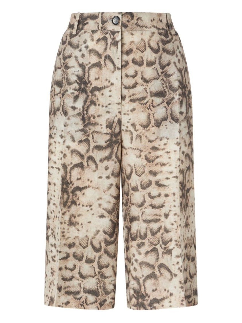 Pinko Tailored High-Waist Shorts