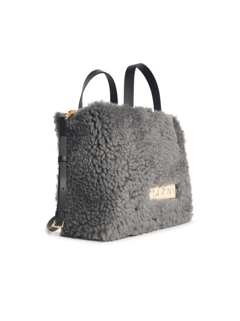 Marni Museo' Two-Tone Leather Blend Bag