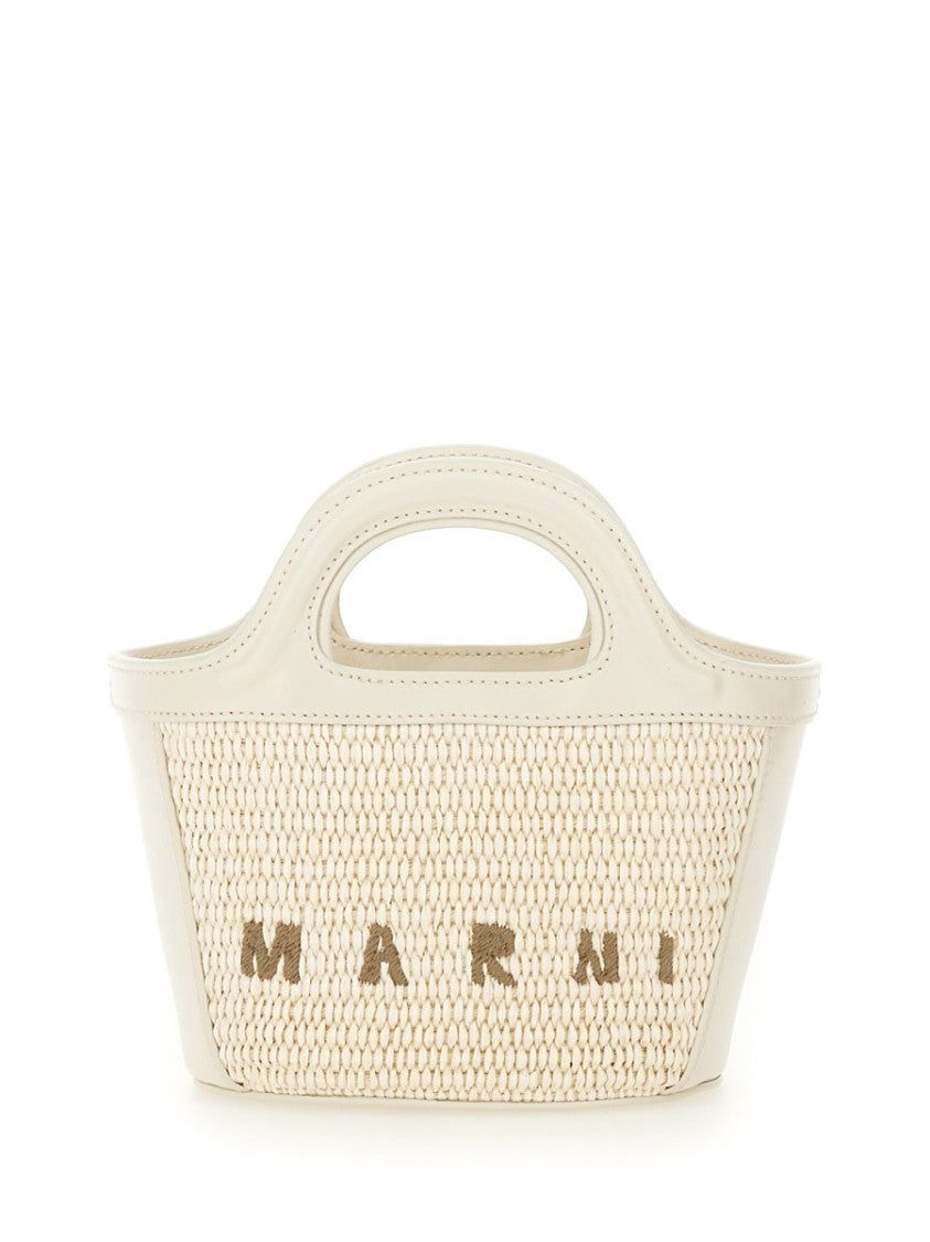 Marni Tropicalia Cotton Woven Micro Bag