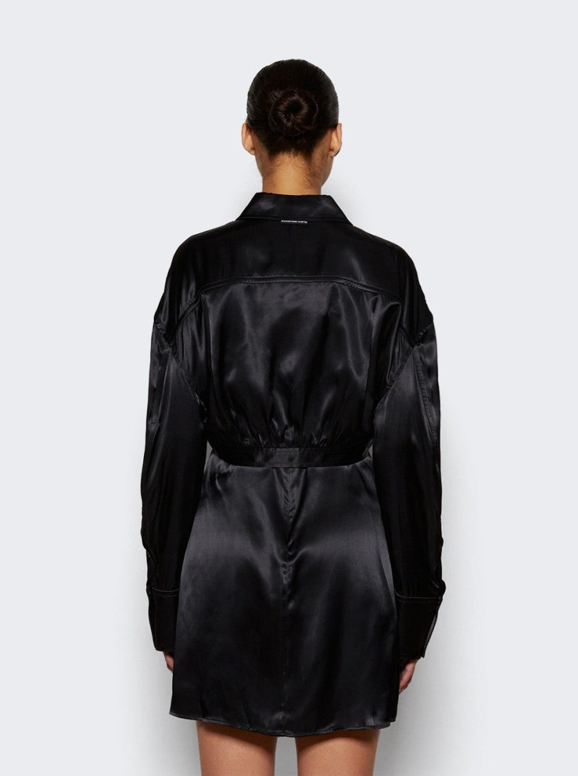 Alexander Wang Re-Styled Bolero And Slip Dress Black